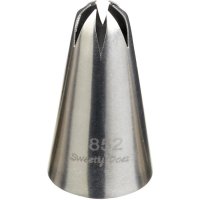 Beccuccio estremità a stella chiuso (4 mm) - Acciaio inox