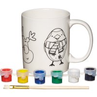 Tazza di Natale - Kit creativo per decorare