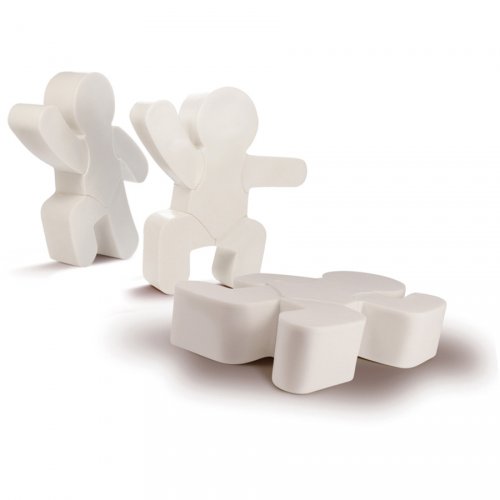 Tagliabiscotti puzzle Omino multiposizione (11 cm) 