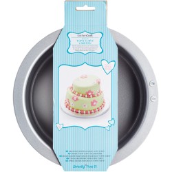 Stampo per torta a piani Topsy Turvy (21 cm) - Acciaio. n1