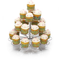 Espositore 23 Cupcake da forno (30 cm) - Metallo. n2