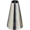 Beccuccio glassatura rotondo maxi (12 mm) - Acciaio inox images:#0