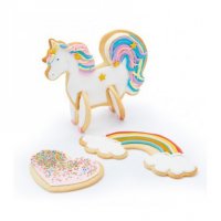 Set tagliabiscotti Unicorno 3D