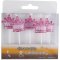 5 mini candele Corone Principesse images:#2