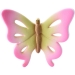 3 Farfalle multicolori 3D (3,5 cm) - Pasta di zucchero. n°3