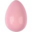 2 Uova di Pasqua rosa 3D (3,5 cm) - Cioccolato bianco