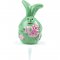 4 Stecchini con coniglietti pasquali colori pastello - Plastica images:#3