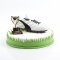 Decorazione salvadanaio con scarpetta da calcio (18 cm) - Ceramica images:#1