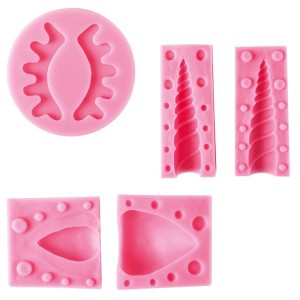Kit Stampo Unicorno - Silicone