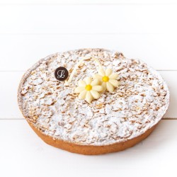 2 Fiori Bianchi 3, 8 cm - Cioccolato Bianco. n1