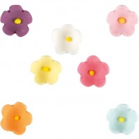 7 mini fiori - 1 cm