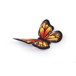 2 Farfalle 3D (3, 5 cm) - Zucchero. n°1