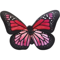 2 Farfalle 3D (3, 5 cm) - Zucchero. n6