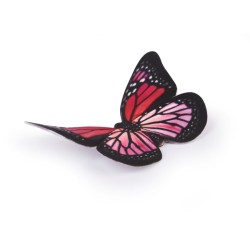 2 Farfalle 3D (3, 5 cm) - Zucchero. n7