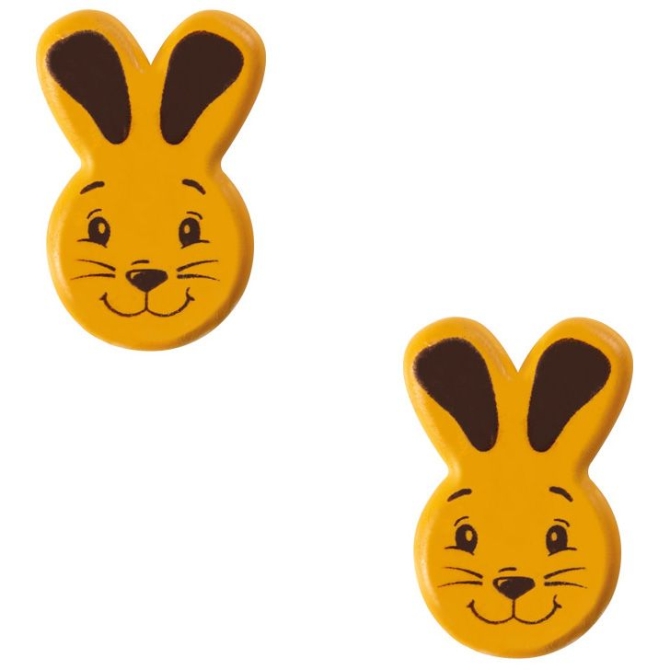 2 teste di coniglio - Cioccolato 
