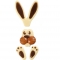 Kit Decorazione Coniglietto di Pasqua - Cioccolato Bianco images:#0