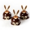 Kit Decorazione Coniglietto di Pasqua - Cioccolato Bianco images:#1