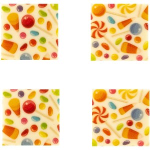 4 mini barrette di cioccolato - Cioccolato bianco