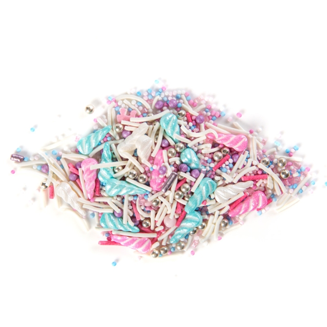 50 g di decorazioni a spruzzo - Unicorno 