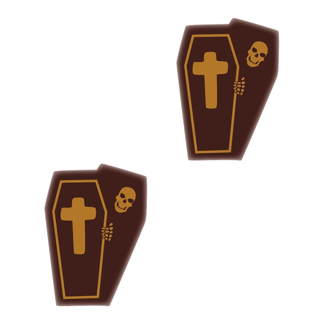 2 Bare di Halloween (5 cm) - Cioccolato fondente 