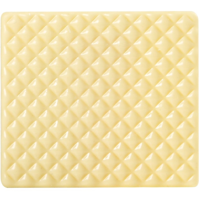 2 Tronchi in Rilievo 9 cm - Cioccolato Bianco 