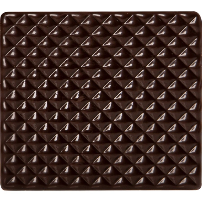 2 Tronchi in Rilievo 9 cm - Cioccolato Fondente 