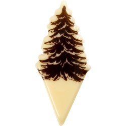 4 Immagini Chalet / Abeti - Cioccolato Bianco. n2