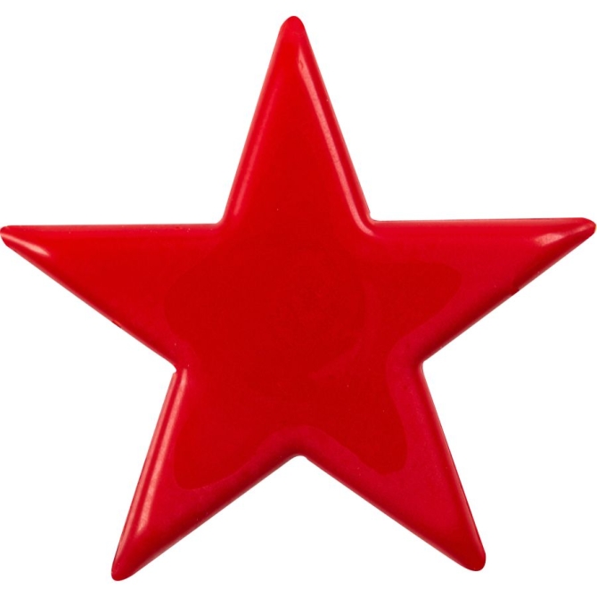 2 Stelle Rosse (5, 5 cm) - Cioccolato Bianco 