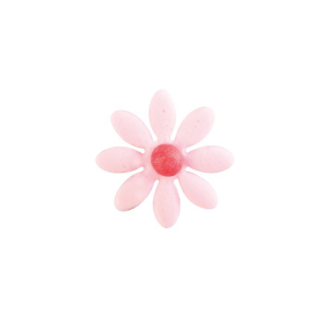 1 margherita rosa (Ø 2,5 cm) - Zucchero