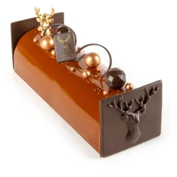2 Tronchi Origami 9 cm - Cioccolato. n1