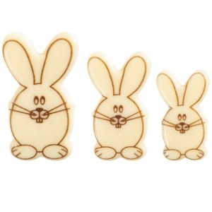 La famiglia dei Conigli - Cioccolato Bianco