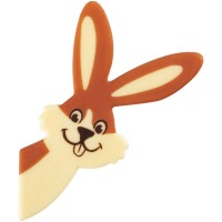 1 Coniglio Grande (12,5 cm) - Cioccolato Bianco