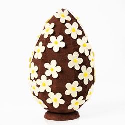 4 fiori (2.8 cm) - Cioccolato bianco. n1