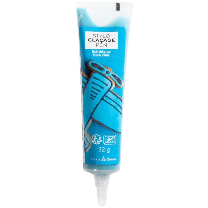 Penna per glassa 32g - Azzurro 