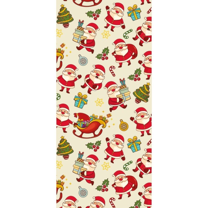 1 foglio di trasferimento alimentare natalizio (per il cioccolato) 