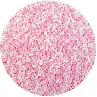 50 g Nonpareils Baby Girl Rosa/Bianco