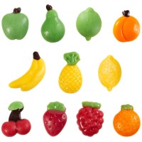 Assortimento di 12 frutti (2,5 cm) � Cioccolato bianco