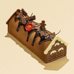 6 statuine natalizie (3, 9 cm) � Cioccolato fondente. n�2