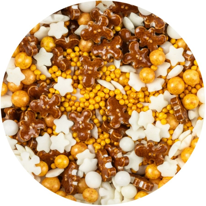 50 g di decorazioni di pan di zenzero 