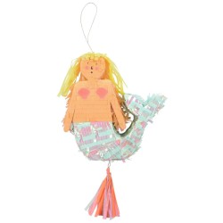 Mini Pinata Cadeau Sirena (13, 5 cm). n2