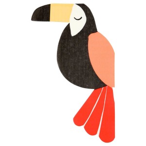 20 Tovaglioli Tucano Jungle (19 cm)