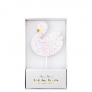 Grande candela cigno (12 cm)