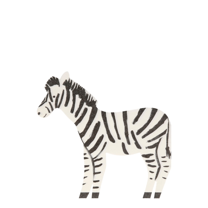20 Tovaglioli Zebra - Savana 