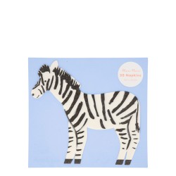 20 Tovaglioli Zebra - Savana. n°1