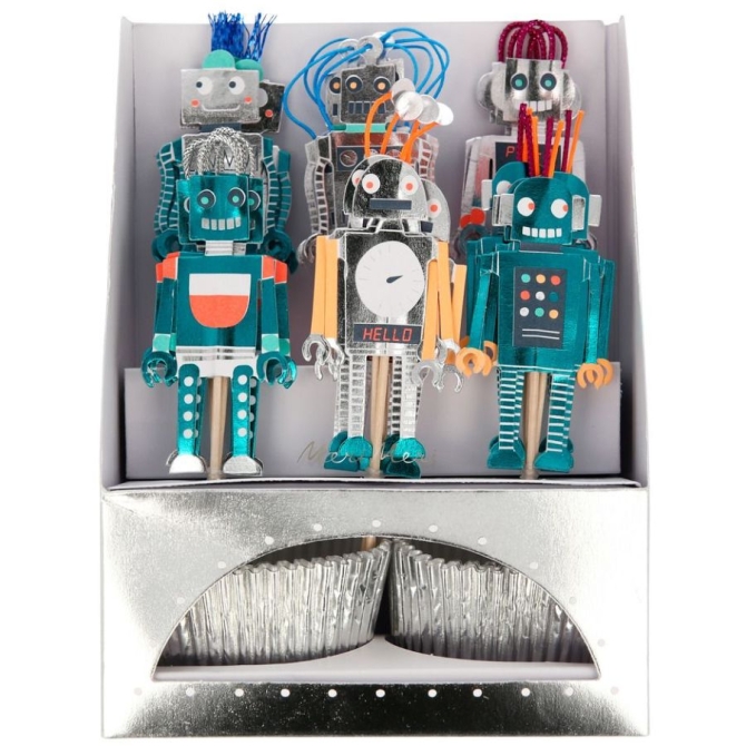Kit 24 Pirottini Robot 