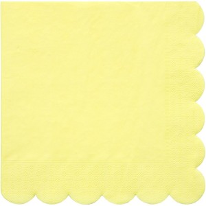 20 Tovaglioli Giallo pastello