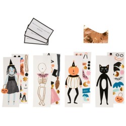 8 Cracker di Halloween vintage. n1