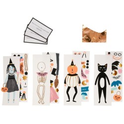 8 Cracker di Halloween vintage. n1