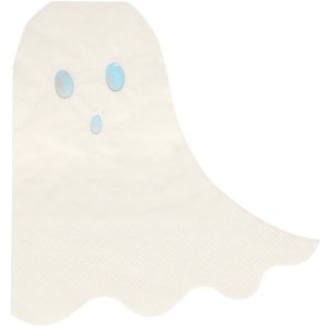 16 Asciugamani fantasma di Halloween iridescenti