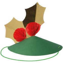Assortimento di 6 cappelli natalizi festivi. n7